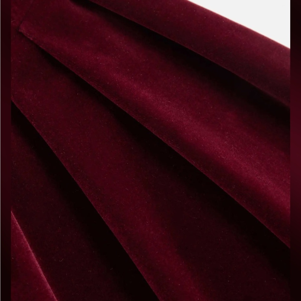 Cider VELVET BOAT NECK BOW BACKLESS MINI DRESS S RPSTOP-13 - Picture 5 of 9
